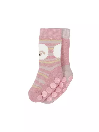 EWERS | Kinder ABS Socken 2-er Pkg flieder / rose | 